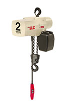Coffing® JLC-V Model 2 Ton Capacity and 8 Feet Per Minute (fpm) Lifting Speed Electric Chain Hoist with Universal Trolley (JLCV4008-10)