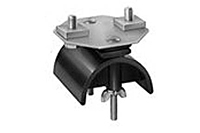 Product Image End Clamp and Saddle Assembly, 12 Gauge C-Track
