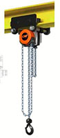 CM® Hurricane 360 Degree Army-Type, Integrated Trolley Hoists