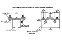 Drawing Track Hanger Clamp Assembly, 12 Gauge C-Track_Installation