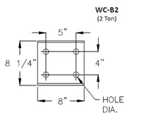 Gorbel® WC200 2 Ton (t) Capacity Wall Cantilever Jib Crane