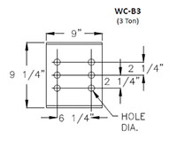 Gorbel® WC200 3 Ton (t) Capacity Wall Cantilever Jib Crane