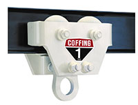 Coffing® CT-A 1 Ton (t) Capacity Plain Trolley (09210W)