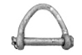 Carbon Web Sling Shackles
