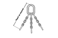 Herc-Alloy 800 Standard Triple Magnet Chain
