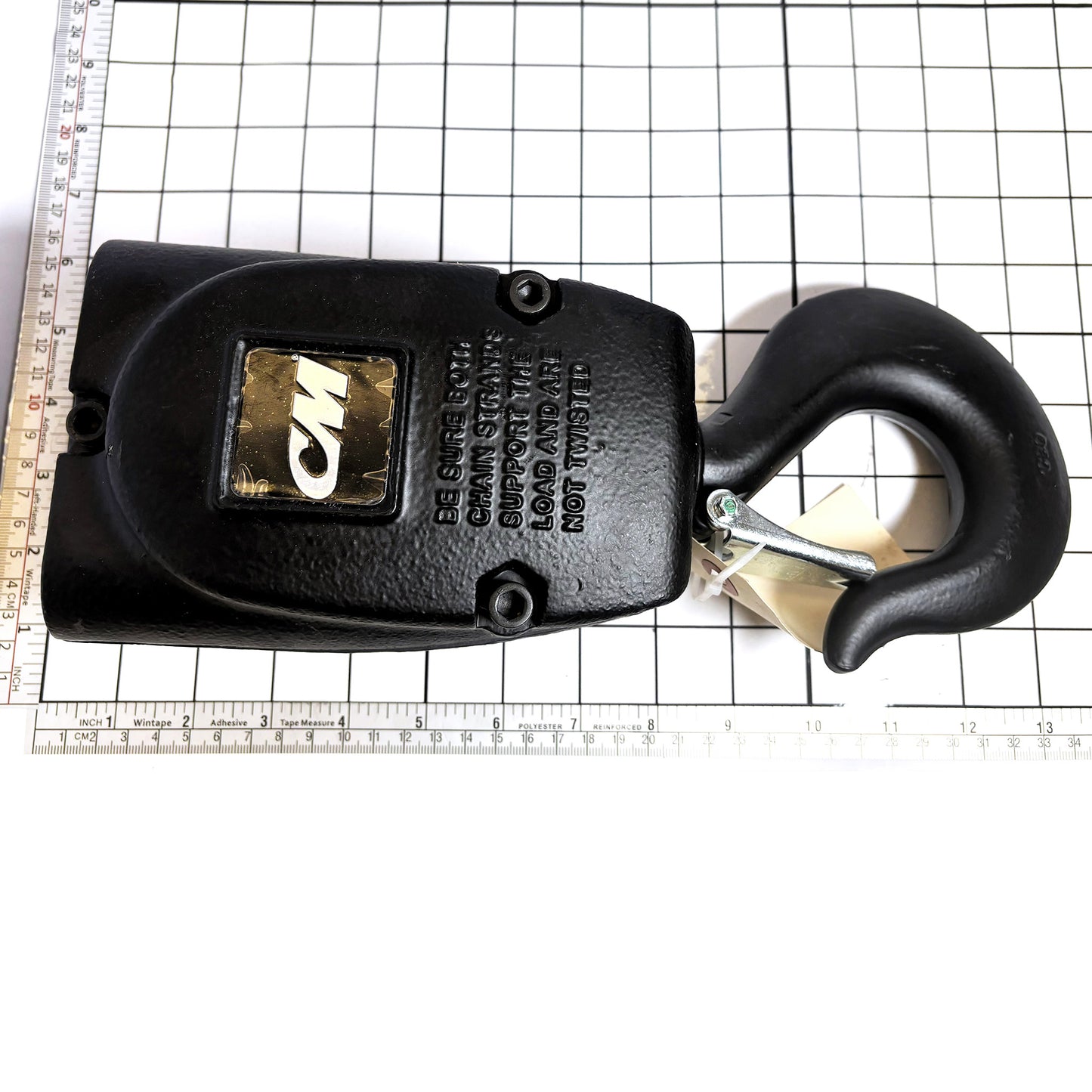 Lower Hook Block-V2-Assembly-Black