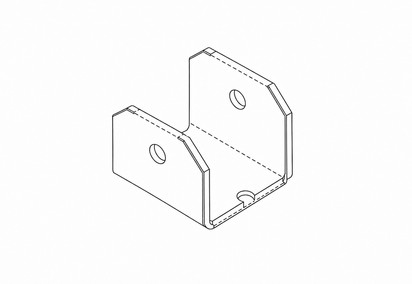 End of beam bracket, WB-G2 & 3