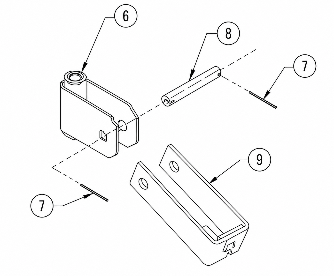 Pivot Bearing, Upper, WB-G2