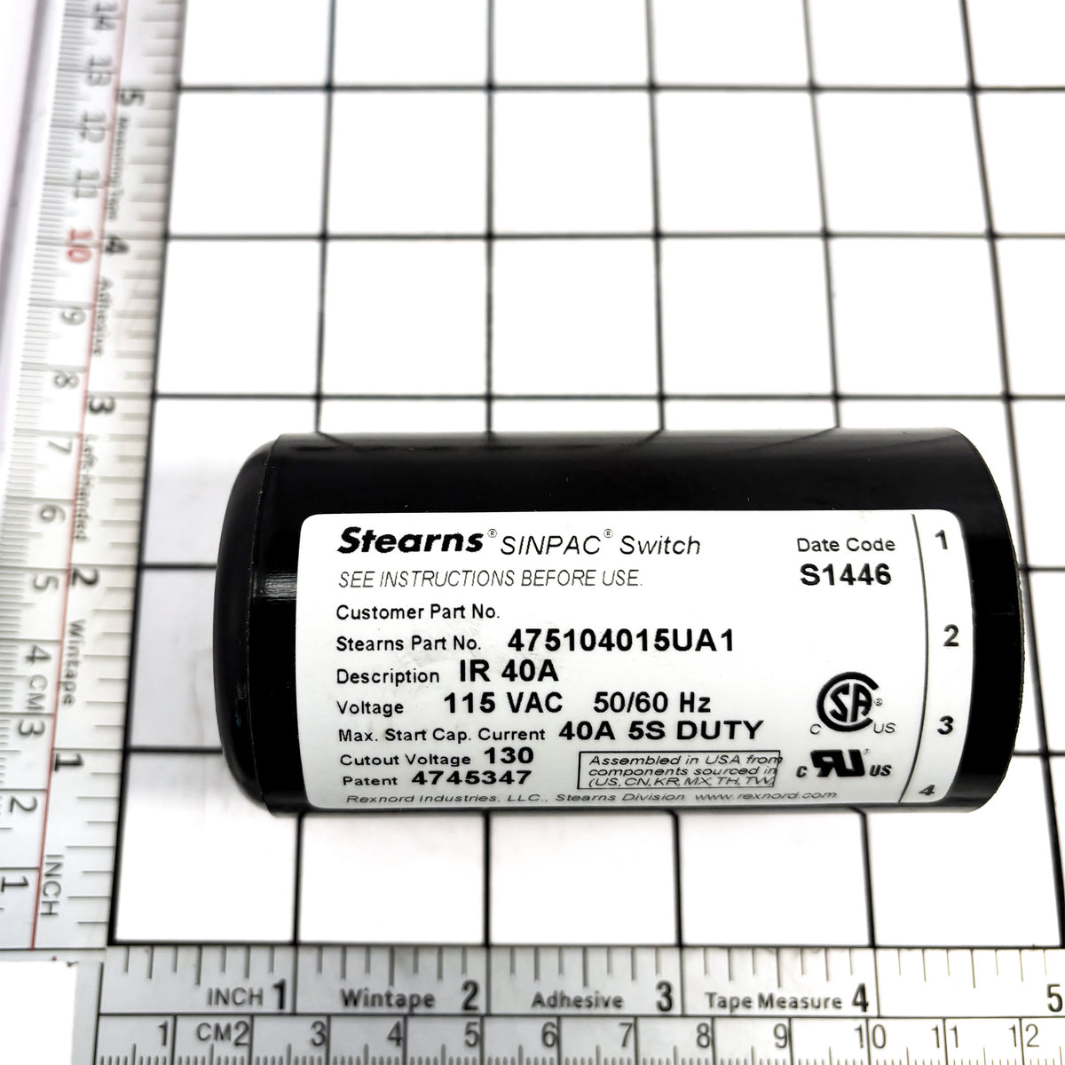 Sinpac® Starting Switch