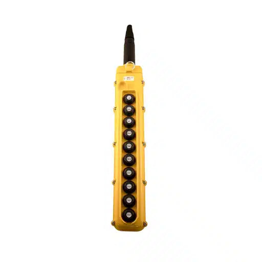 SBN Pendant Pushbutton Station, 10-Button, All Single-Speed