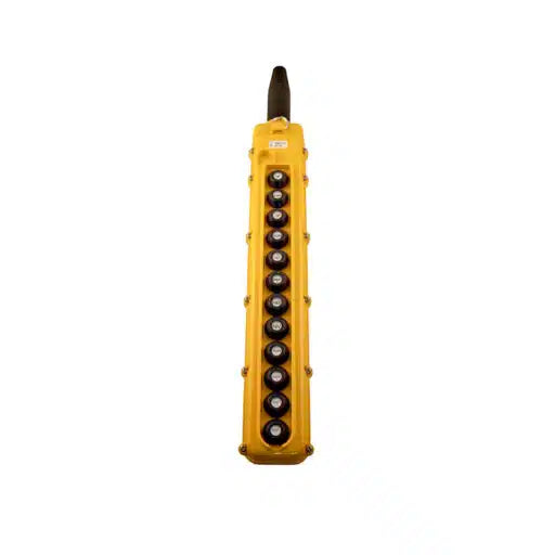 SBN Pendant Pushbutton Station, 12-Button, All Single-Speed