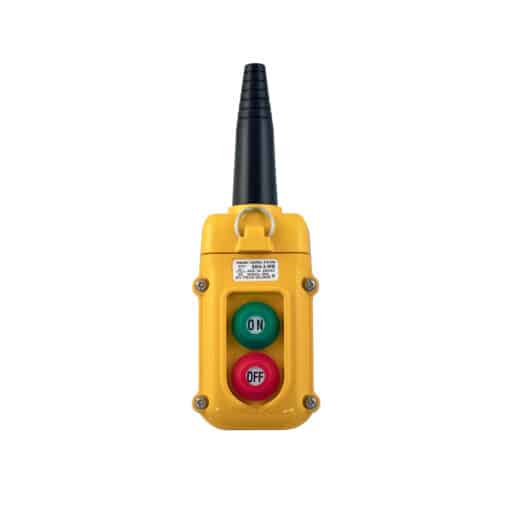 SBN Pendant Pushbutton Station, 2-Button with Maintained On/Off