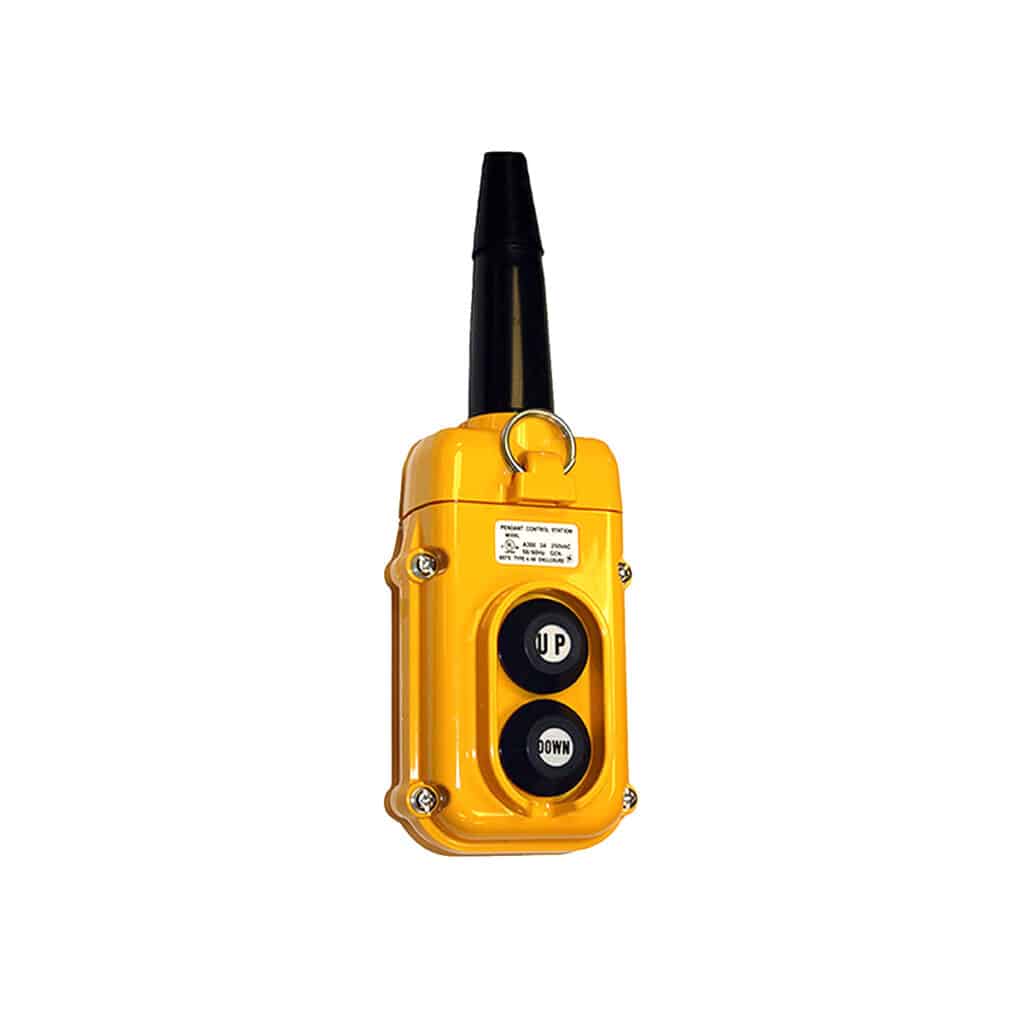 SBN Pendant Pushbutton Station, 2-Button, All Two-Speed
