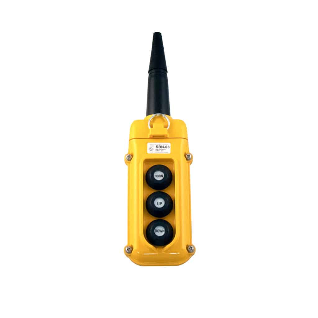 SBN Pendant Pushbutton Station, 3-Button, All Single-Speed