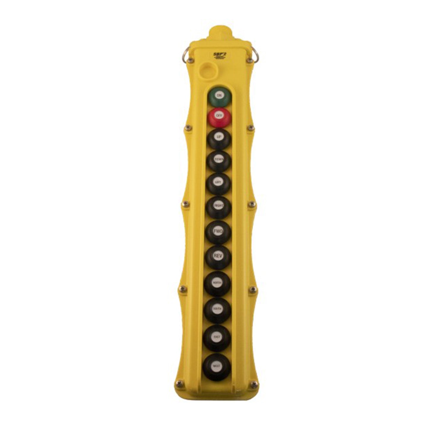 SBP2 Pendant Pushbutton Station, 12-Button, (10) Three-Speed with Maintained On/Off