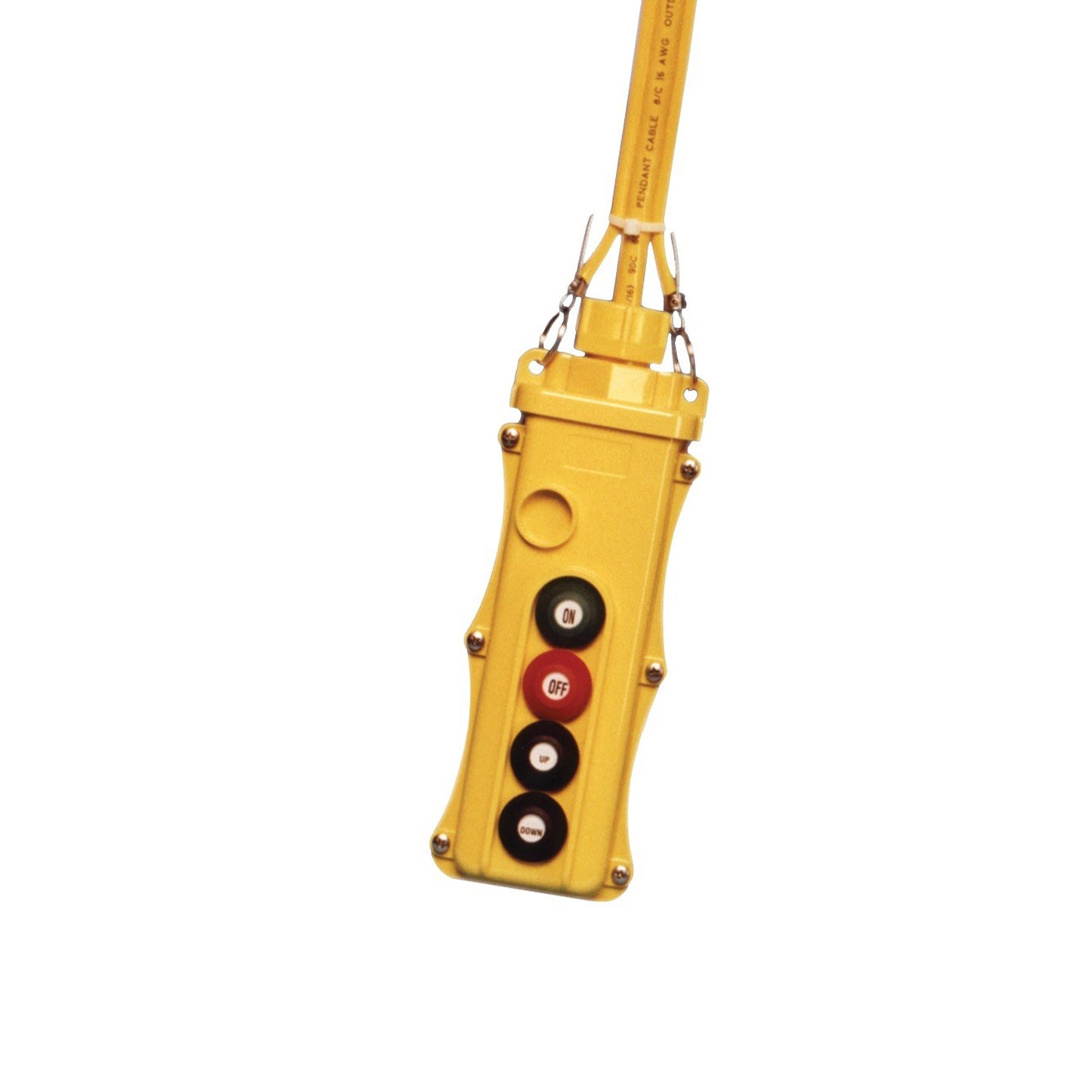 SBP2 Pendant Pushbutton Station, 4-Button, (2) Three-Speed with Momentary On/Off