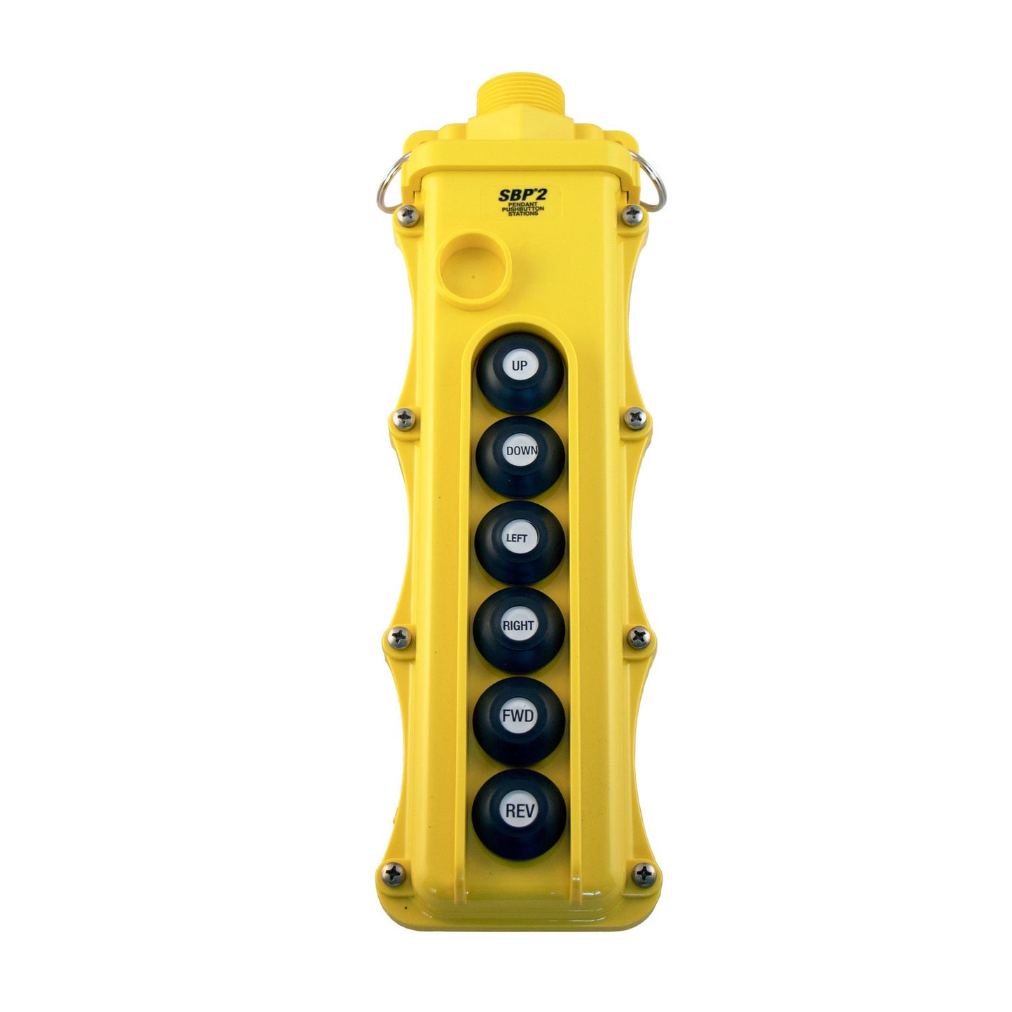 SBP2 Pendant Pushbutton Station, 6-Button, All Single-Speed