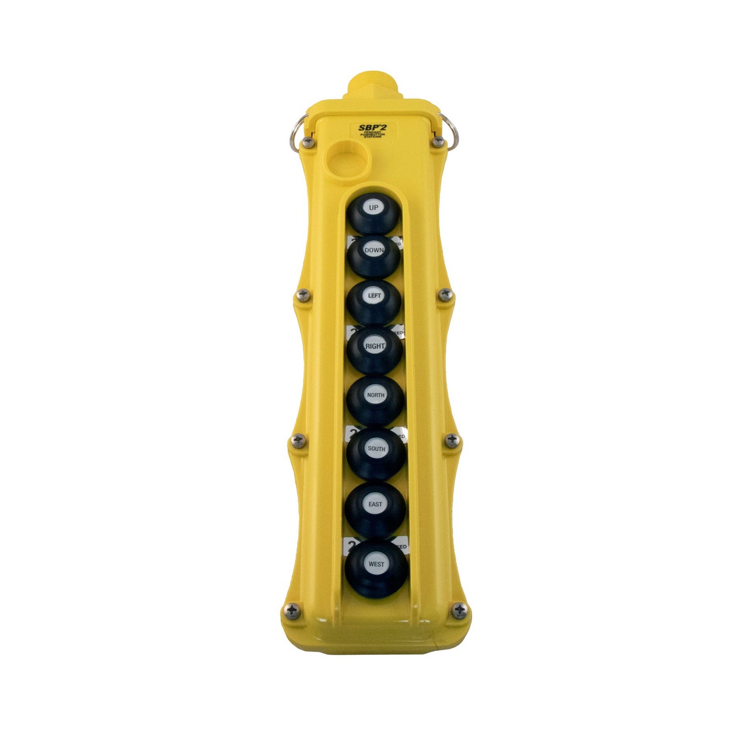 SBP2 Pendant Pushbutton Station, 8-Button, All Three-Speed