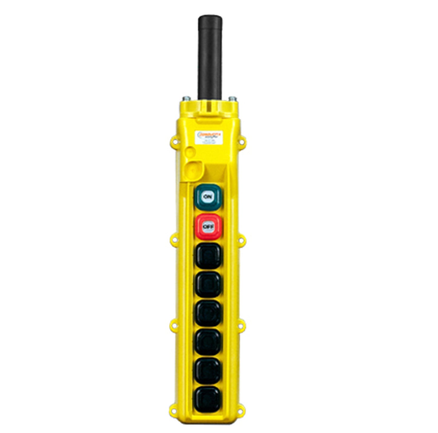 80 Series 8-button Pendant with six single-speed switches and maintained on/off