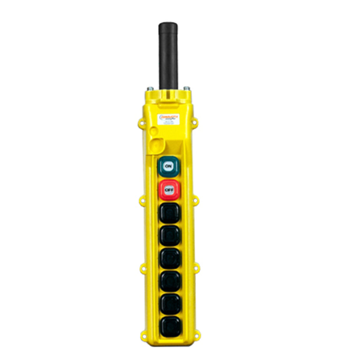 80 Series 8-button Pendant with six three-speed switches and momentary on/off