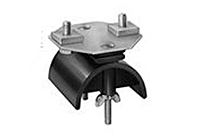 Product Image End Clamp and Saddle Assembly, 14 Gauge C-Track