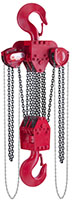 Coffing® LHH 30 Ton (t) Capacity and 10 Feet (ft) Standard Lift Hand Chain Hoist (08955W)