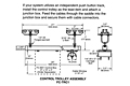 Drawing Control Box Trolley, 14 Gauge C-Track Installation