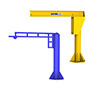 Gorbel® FS300-NP6 Series Foundationless Free Standing Jib Cranes