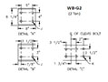 Gorbel® WB100 2 Ton (t) Capacity Wall Bracket Jib Crane