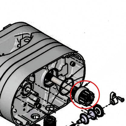 Drive Shaft Assembly V2-AC-12 Ton
