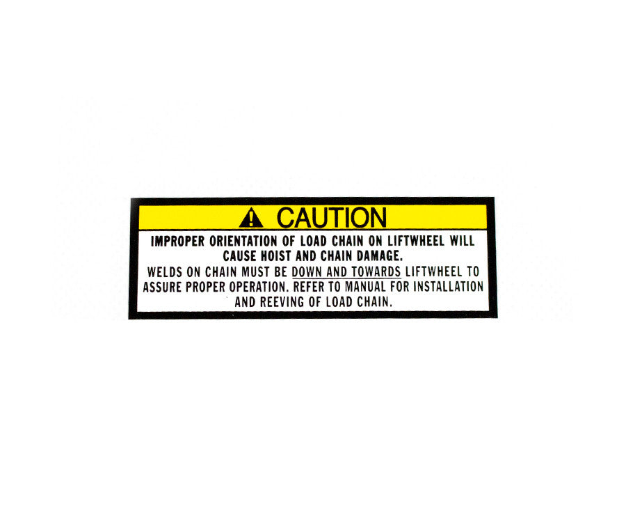 Label, Caution - 20758