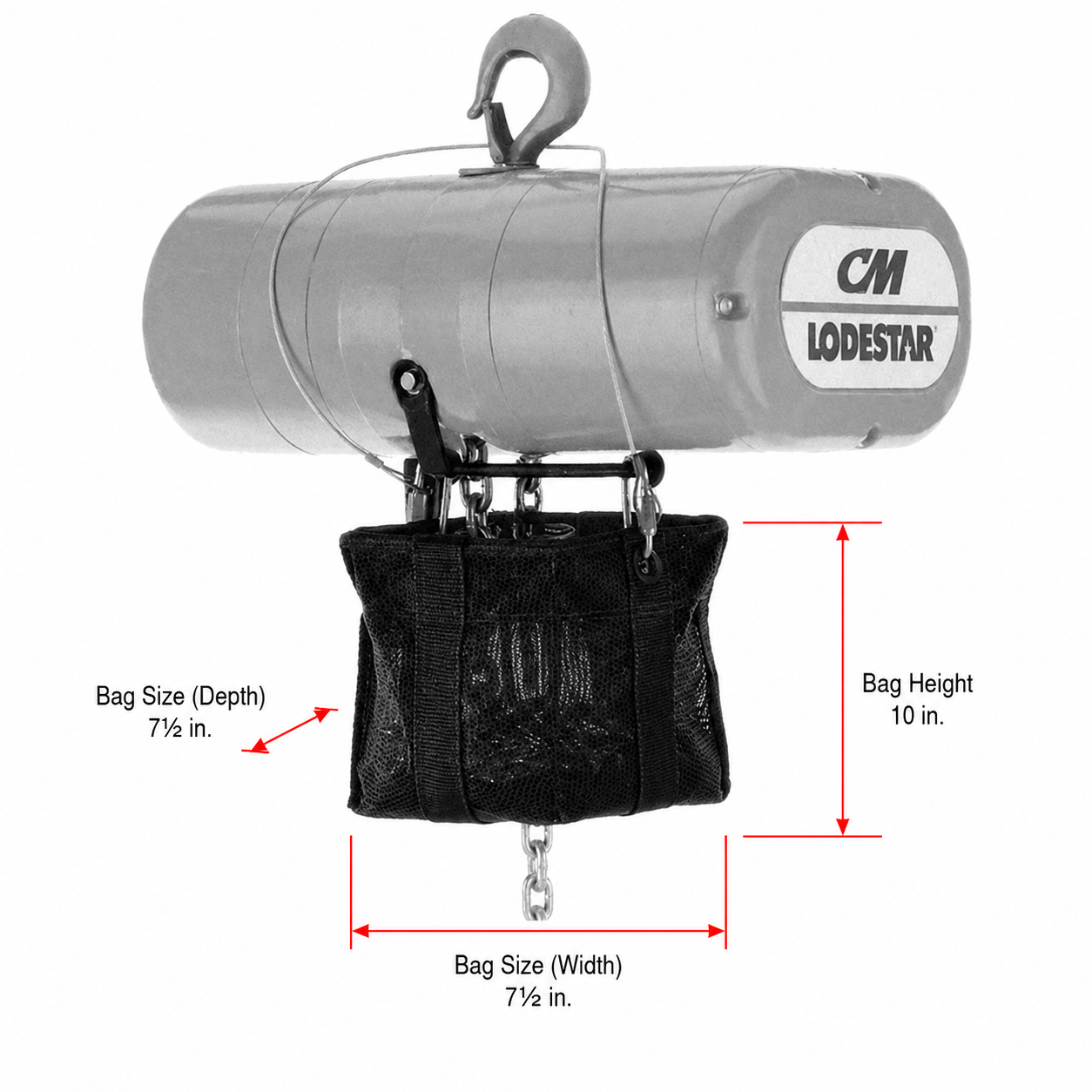 CHAIN CONTAINER KIT FABRIC -10" - 2477