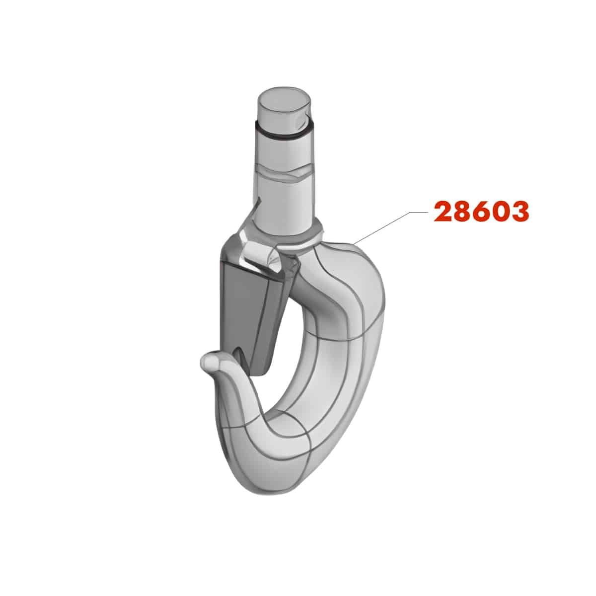 Hook Latchlok Lower 627-771 - 28603