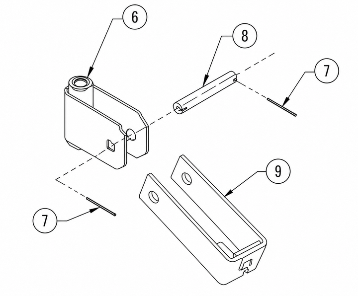 Pivot Bearing, Upper, WB-G2