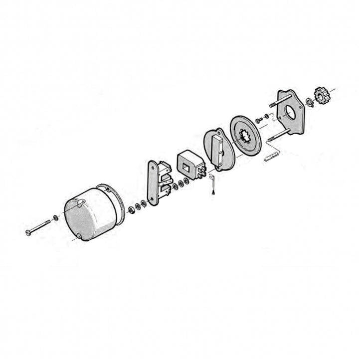 Trolley Motor Brake 460V 2-Speed