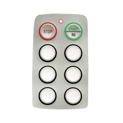 TM6000 Transmitter Faceplate w/ Legend Sheet