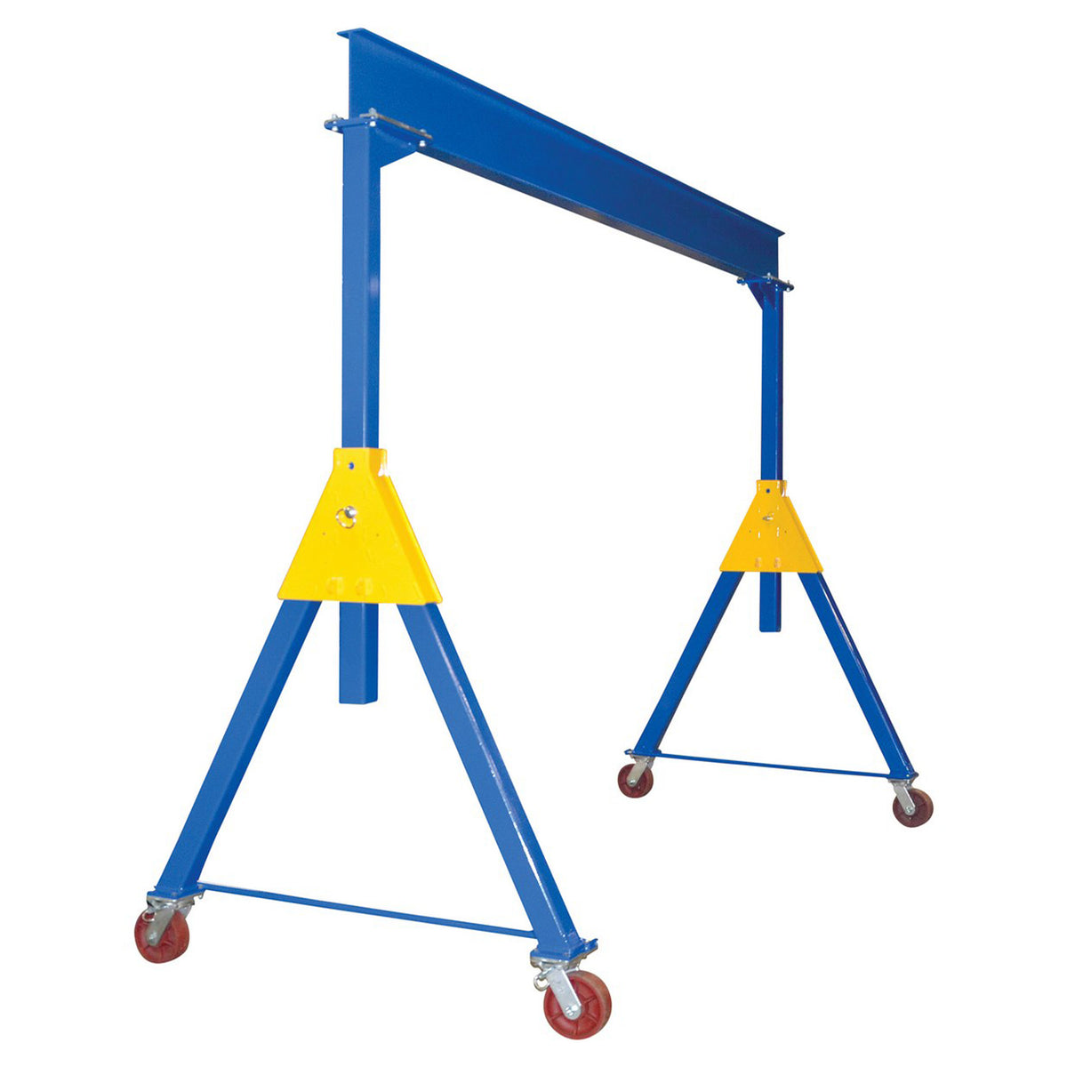 Vestil Steel Adjustable Height Knockdown Gantry Crane. 20 Ft. Wide x 16 Ft.