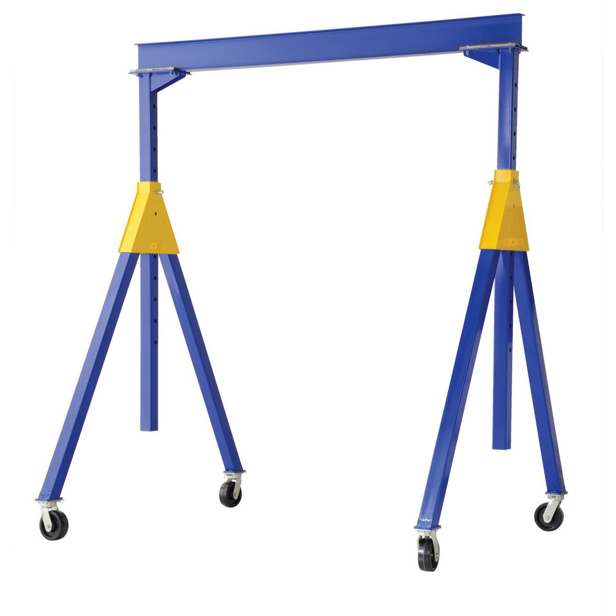 Vestil Steel Adjustable Height Knockdown Gantry Crane. 20 Ft. Wide x 16 Ft.