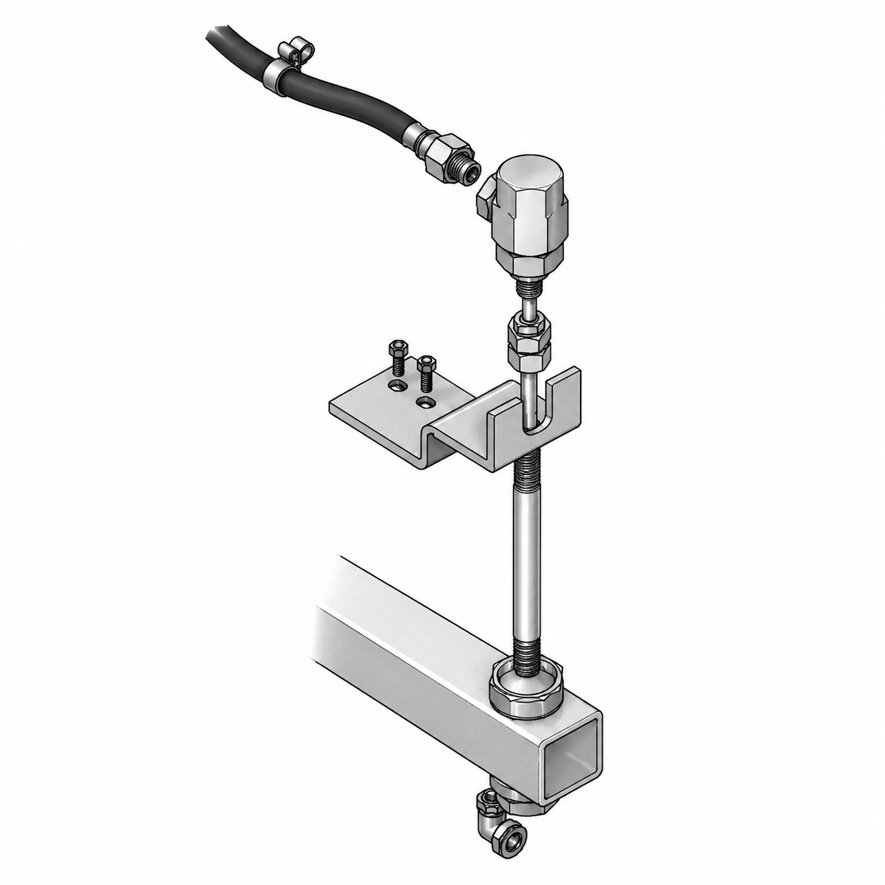 Gorbel Articulating Jib Air Swivel - Boom