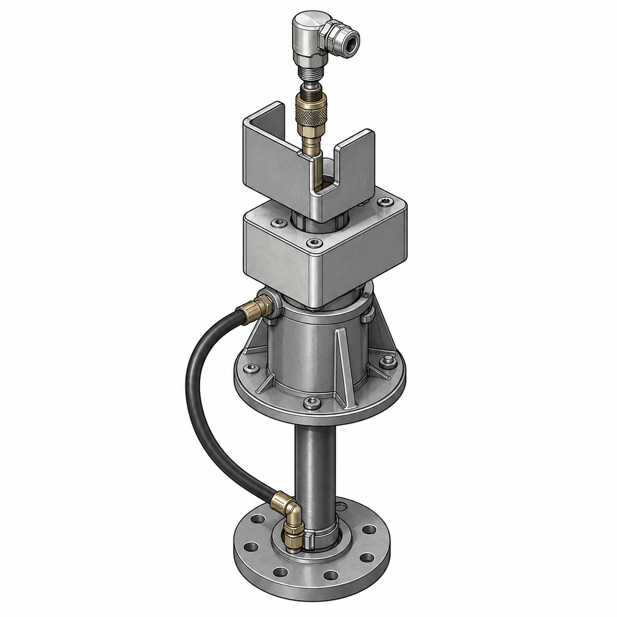 Gorbel Articulating Jib Air Swivel - Boom and Arm