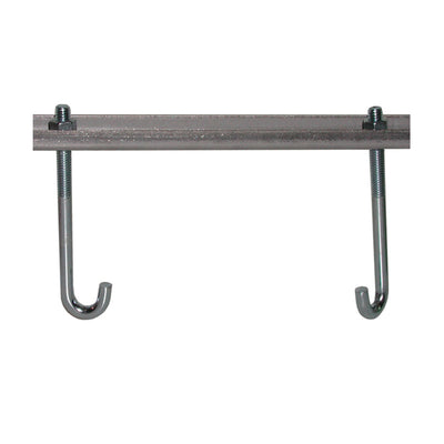 Steel Bracket - 17 Holes, 25.5" with "J" Bolt Hardware