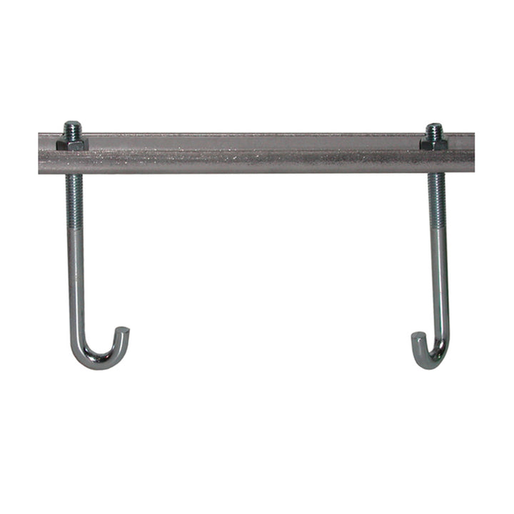 Steel Bracket - 17 Holes, 25.5" with "J" Bolt Hardware
