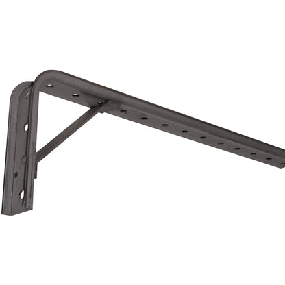 Steel Angle Bracket with Gusset Support - 6" x 15-3/4" from Web