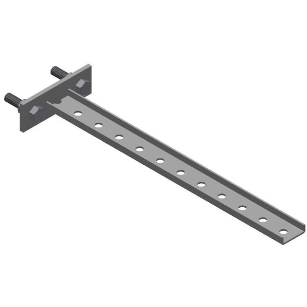 Steel Bracket - 11 Holes, 17-1/4"