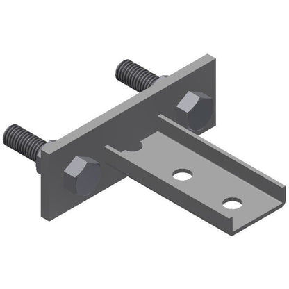 Steel Bracket - 2 Holes, 3-3/4"