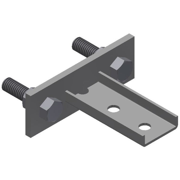 Steel Bracket - 2 Holes, 3-3/4"