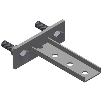 Steel Bracket - 3 Holes, 5-1/4"