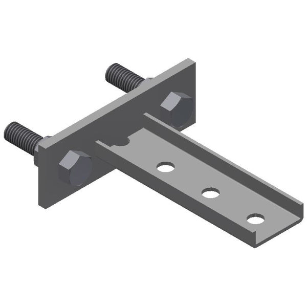 Steel Bracket - 3 Holes, 5-1/4"