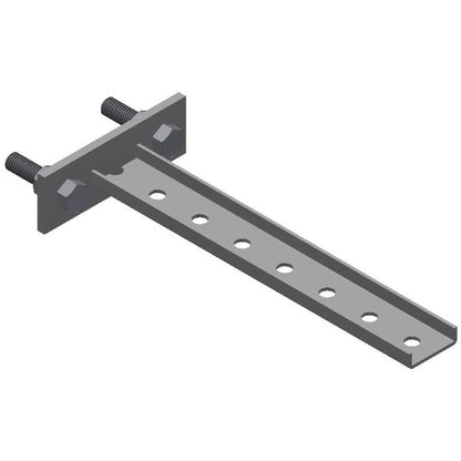 Steel Bracket - 7 Holes, 11-1/4"