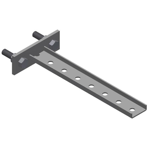 Steel Bracket - 7 Holes, 11-1/4"